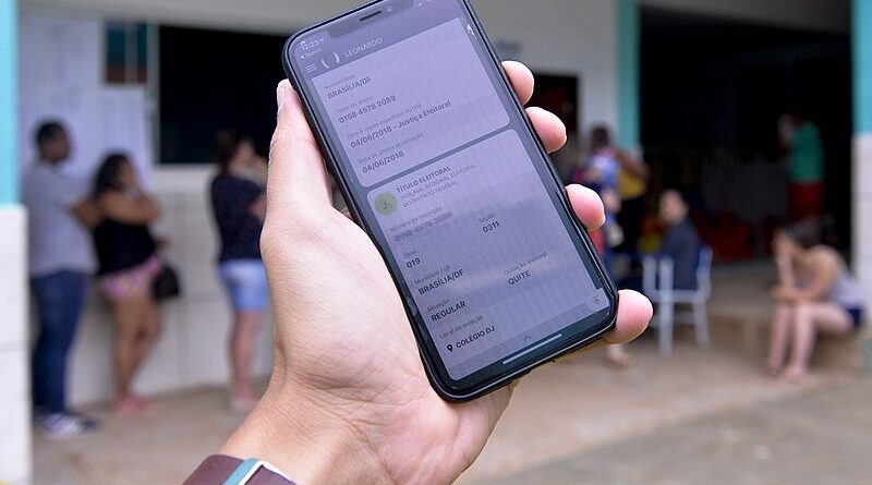 Justificativa eleitoral pode ser feita por aplicativo