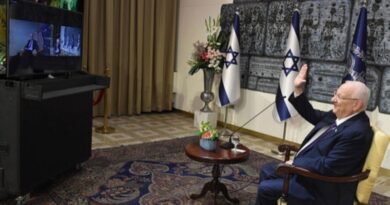 Presidente Rivlin Israel medalha