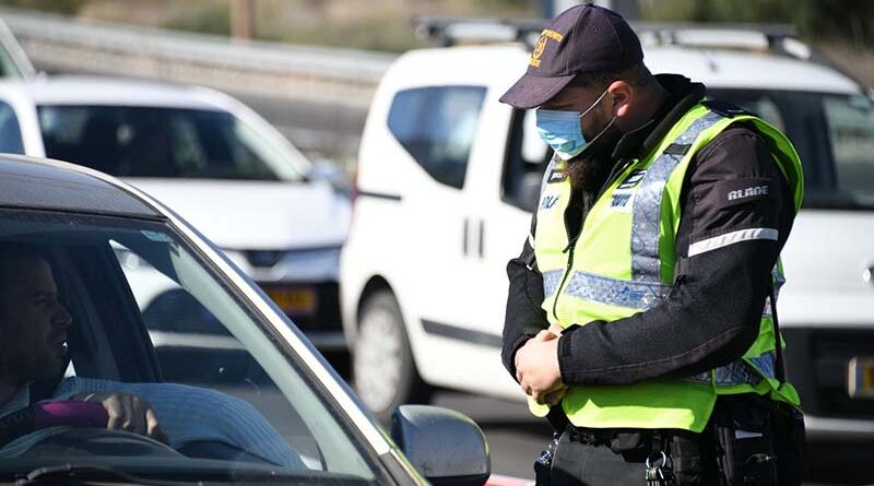 Mudanças nos postos de controle da polícia