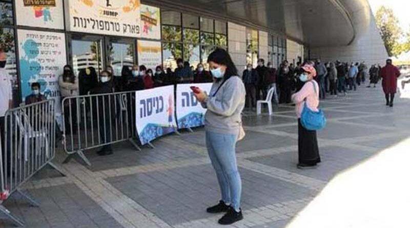 Campanha de vacinação em Israel estacionou