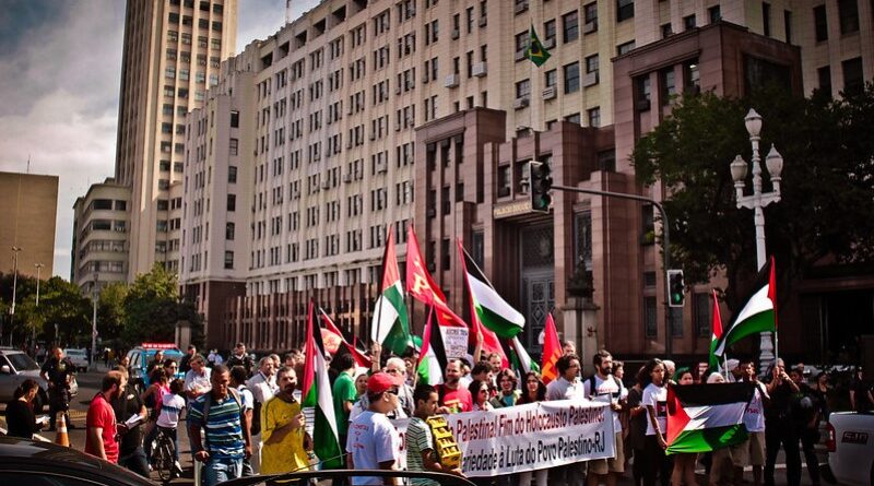 Brasil terá carreatas a favor da Palestina