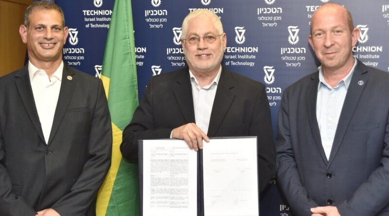 Technion e Einstein memorando de entendimento