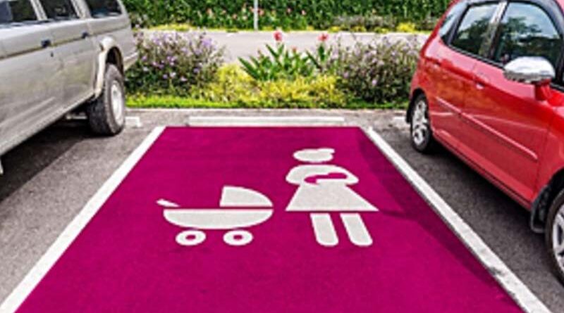 Estacionamentos para mulheres grávidas