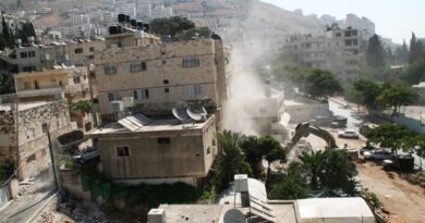 Israel destrói casa de terrorista