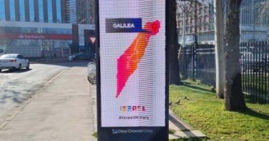 Israel está presente nas ruas de Santiago