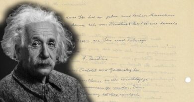 Carta de Einstein revela antissemitismo