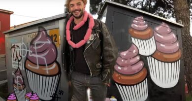 Artista transforma suásticas em cupcakes