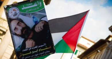 Palestino termina greve de fome
