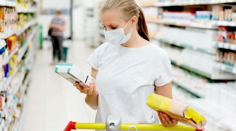 Teste caseiro em supermercado