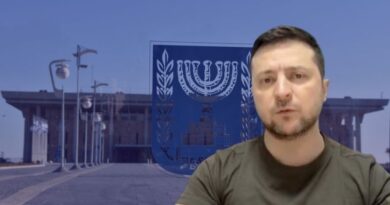 Knesset se prepara para discurso de Zelensky