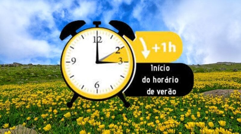 Horário de verão chega