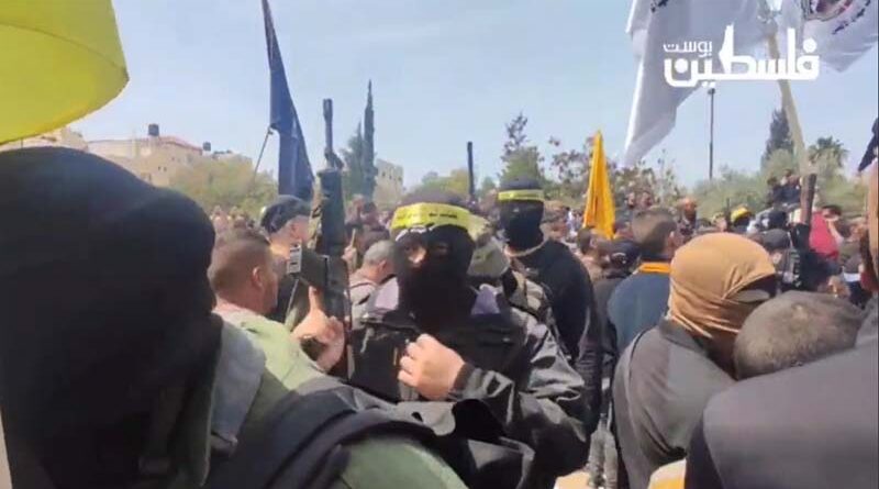 Exército entra no campo de Jenin