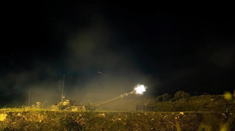 Israel retalia foguete Líbano