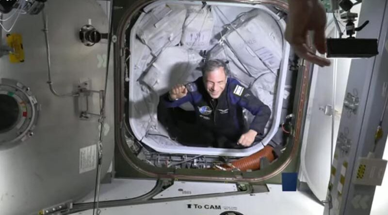 Israelense na Estação Espacial Internacional