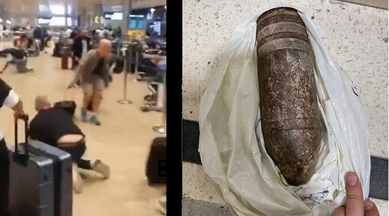 Turistas provocam pânico no Aeroporto