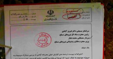 documentos roubados pelo Irã