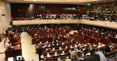 Dissolução da Knesset aprovada em primeira votação