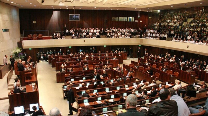 Dissolução da Knesset aprovada em primeira votação