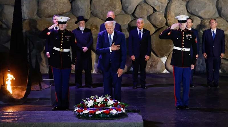 Biden visita Yad Vashem