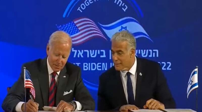 Biden em Israel