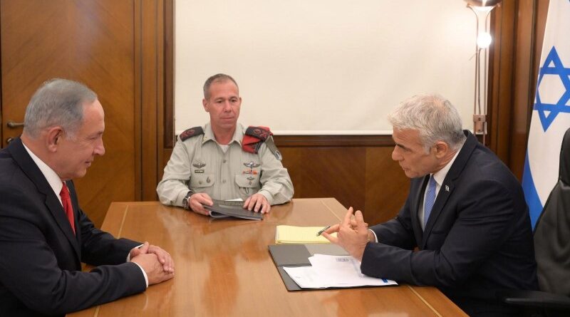 Lapid e Netanyahu discutem após encontro