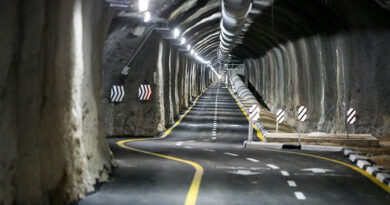 O quinto maior túnel para bicicletas