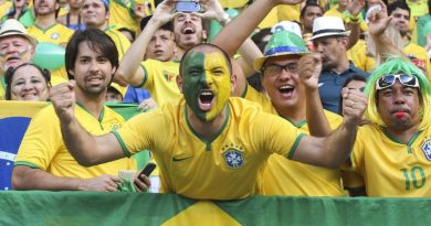 A torcida brasileira em Israel