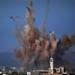 Israel responde a mísseis de Gaza