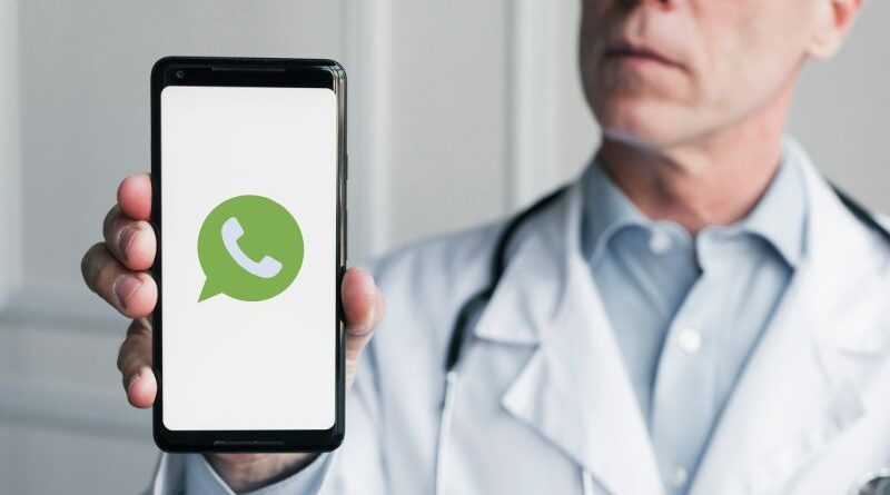 Pacientes podem mandar WhatsApp