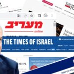 Bibi acusa mídia israelense