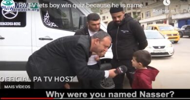 TV palestina premia menino