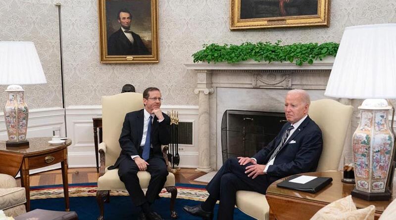 Herzog se reúne com Biden