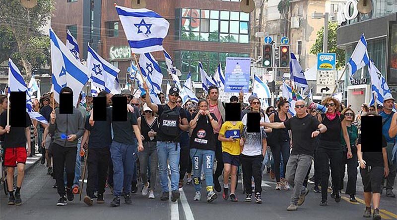 Manifestantes marcham de Tel Aviv a Jerusalém