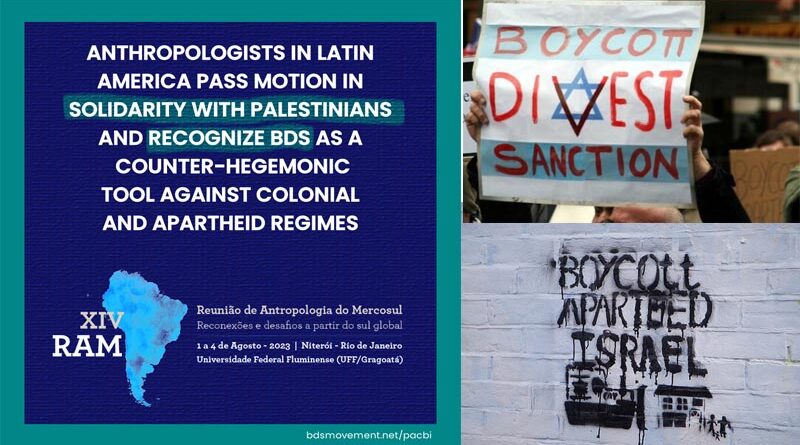 Acadêmicos da América Latina apoiam BDS