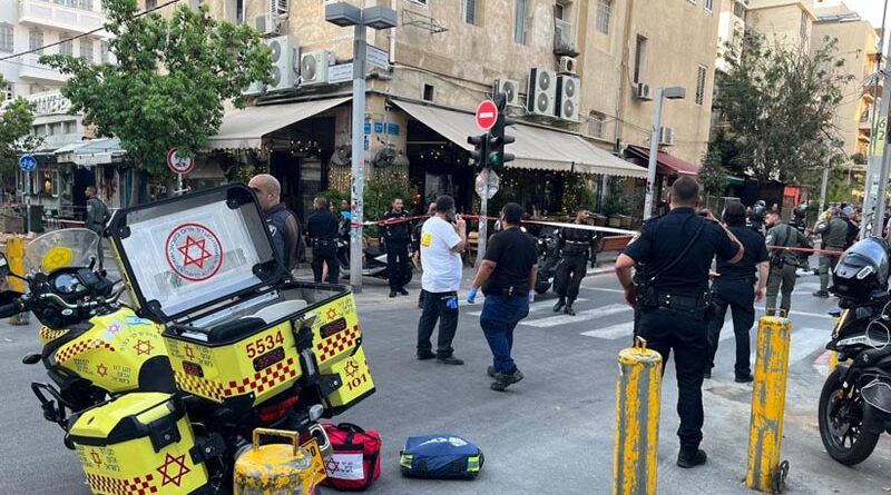 Ataque terrorista em Tel Aviv, um ferido