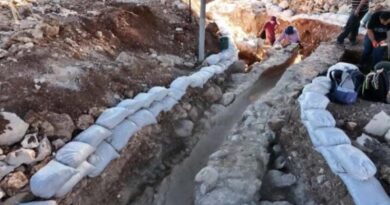 Descoberta seção de um aqueduto em Jerusalém