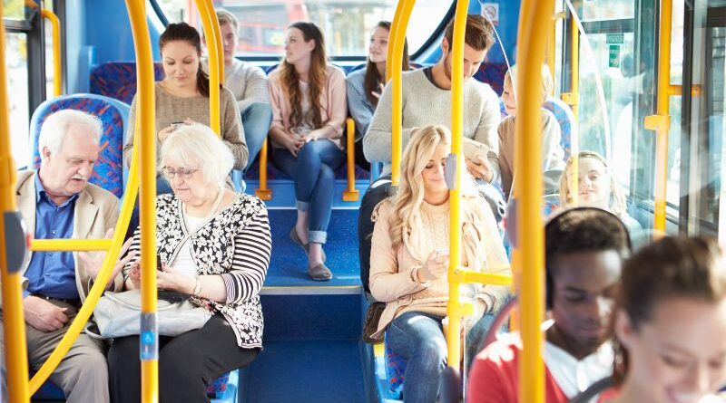 Ônibus em Jerusalém no Shabat