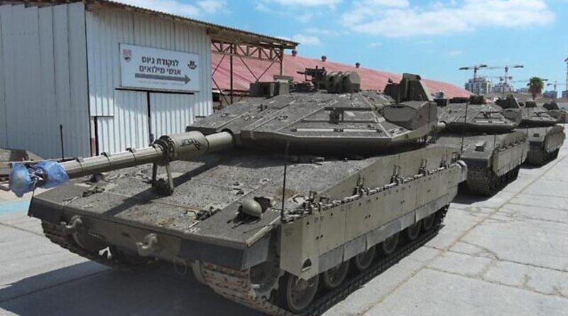 FDI recebem tanques de guerra