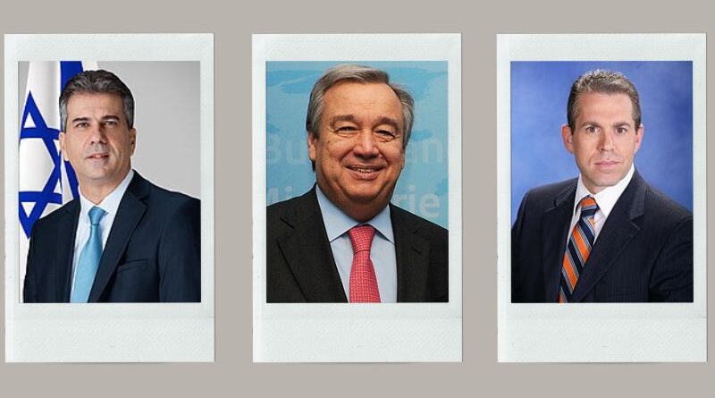 Cohen para Guterres: “Em que mundo você vive?”
