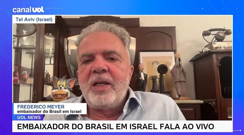 Embaixador do Brasil em Israel esclarece