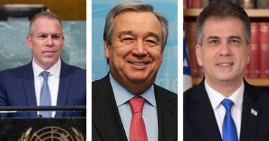 Enviado de Israel à ONU
