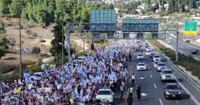 Marcha das famílias dos reféns