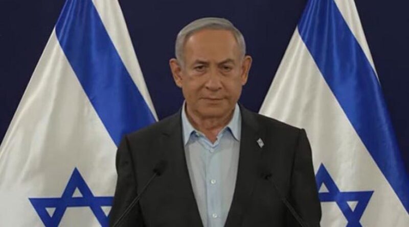 Declaração de Netanyahu na noite de ontem