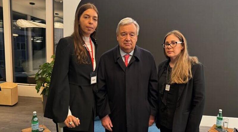 Reféns libertados se reúnem com Guterres