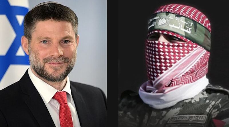 Hamas diz que proposta de Smotrich