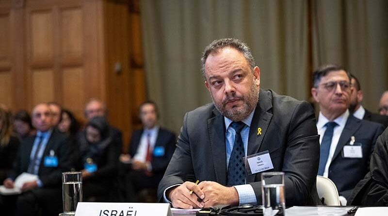 Israel no TIJ: “quadro profundamente distorcido”