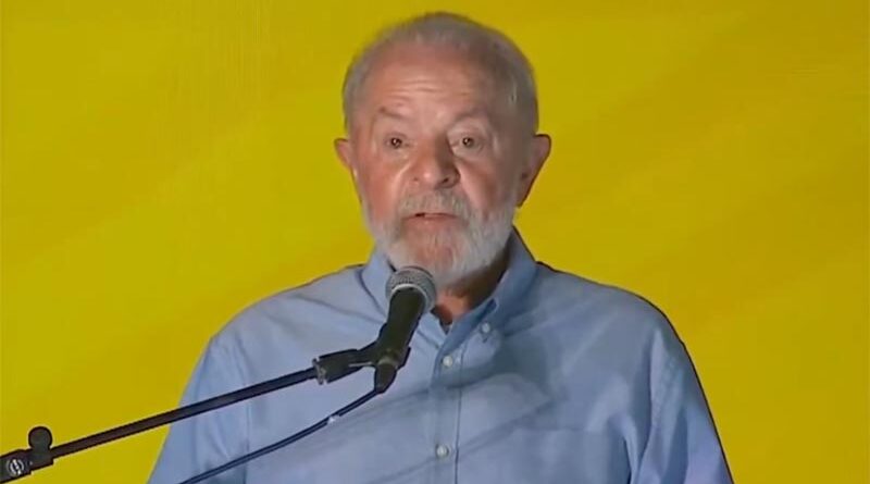 Lula volta a dizer que Israel