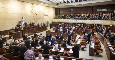 Knesset realiza última sessão