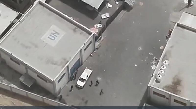 Terroristas usam veículos da ONU
