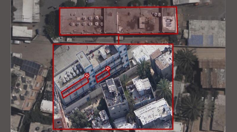FDI atacam terroristas escondidos